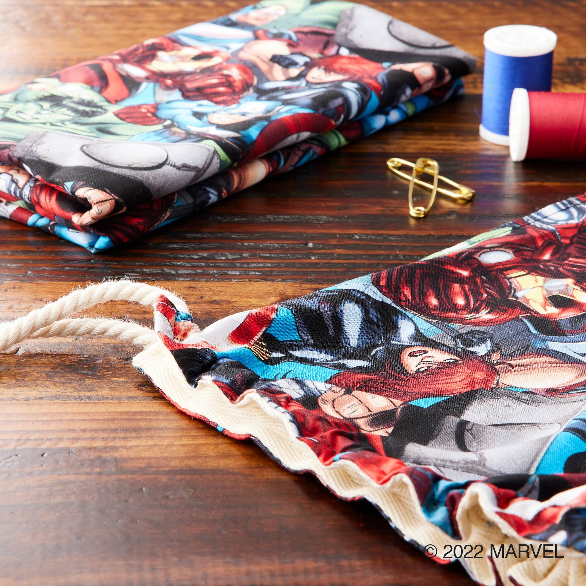 Marvel® Avengers Packed Cotton Fabric